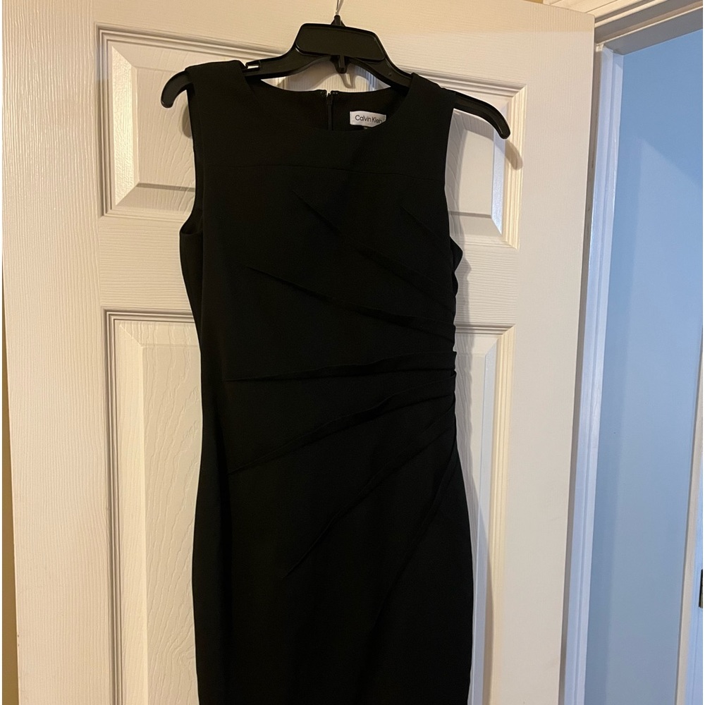 Black Calvin Klein Sleeveless Dress